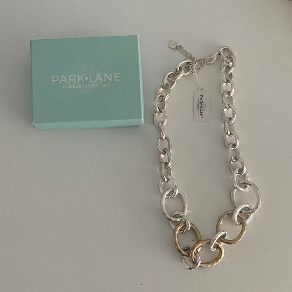Park Lane Two-Tone Chain Necklace
